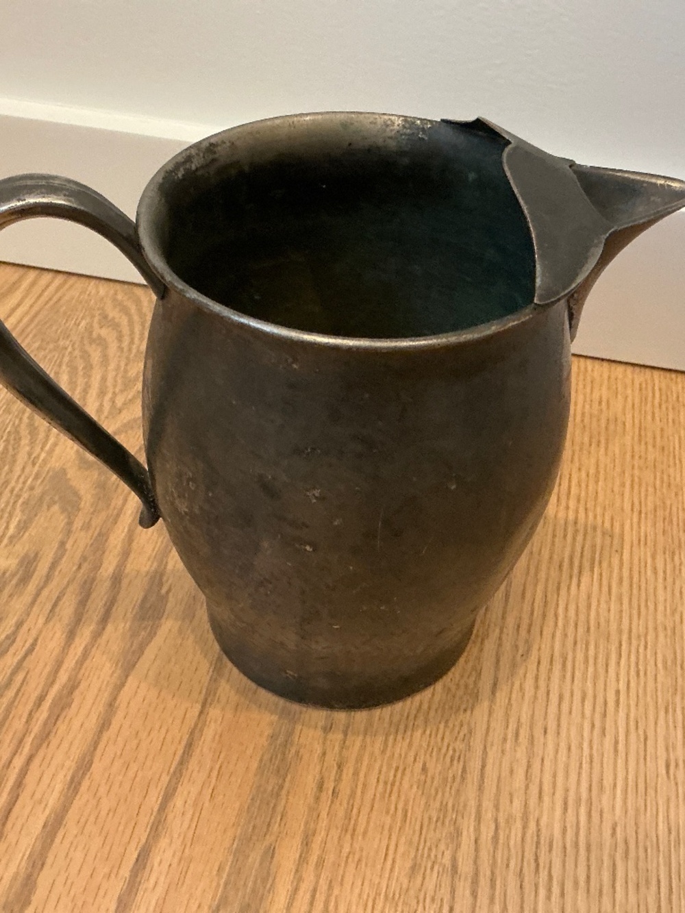 Vintage Silver tone Pitcher